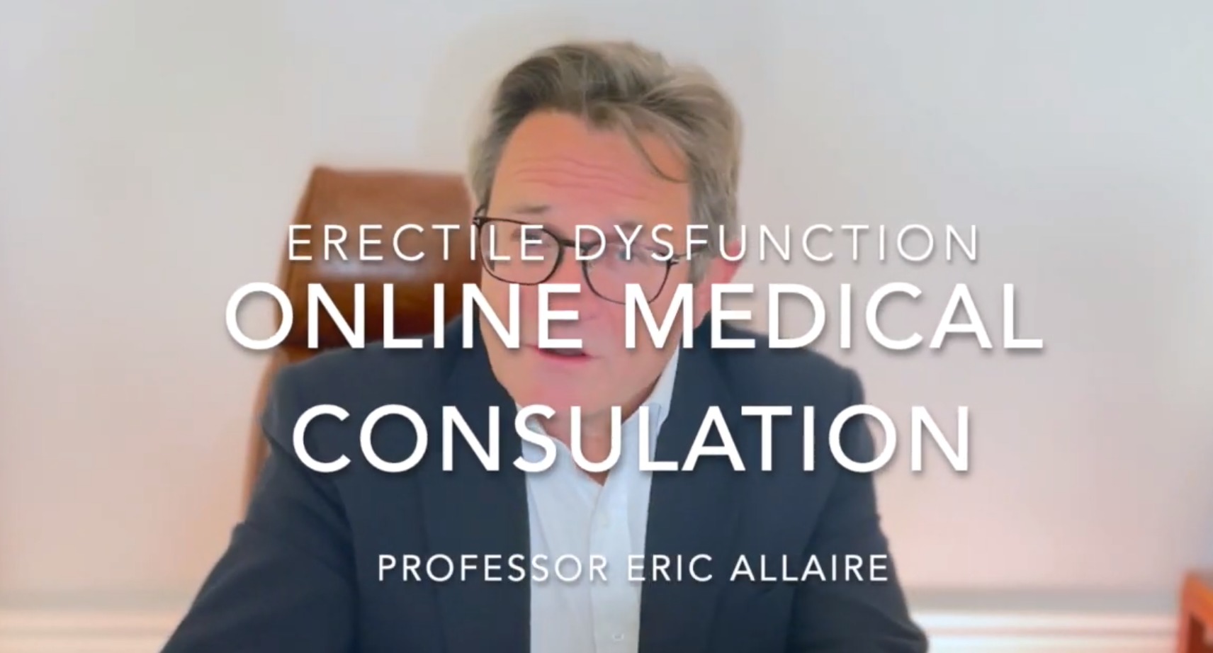 online medical consultation erectile dysfunction Pr Eric Allaire