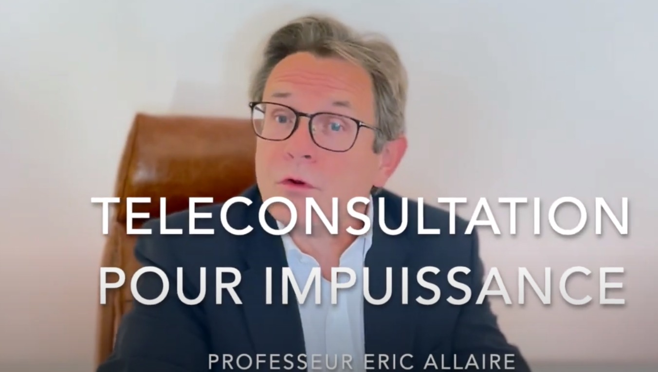 Professeur Eric Allaire vous parle de la téléconsultation dans une vidéo